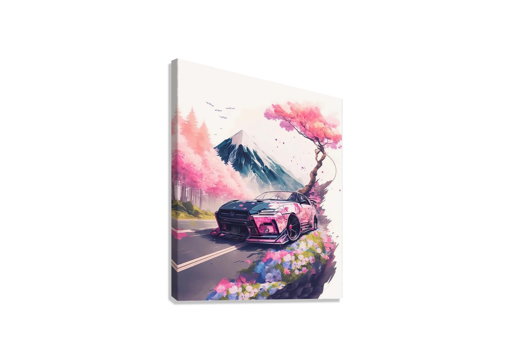 AESTHETIC JDM CAR CANVAS POSTER