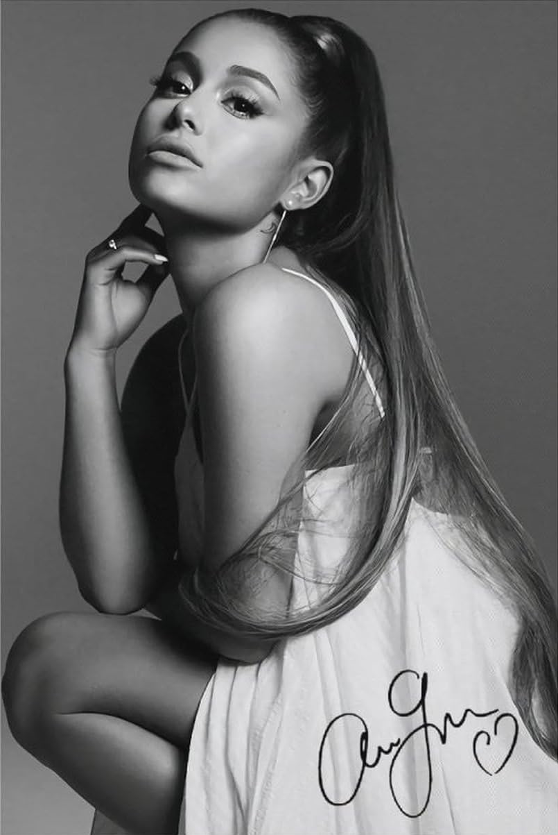 ARIANA GRANDE CANVAS POSTER