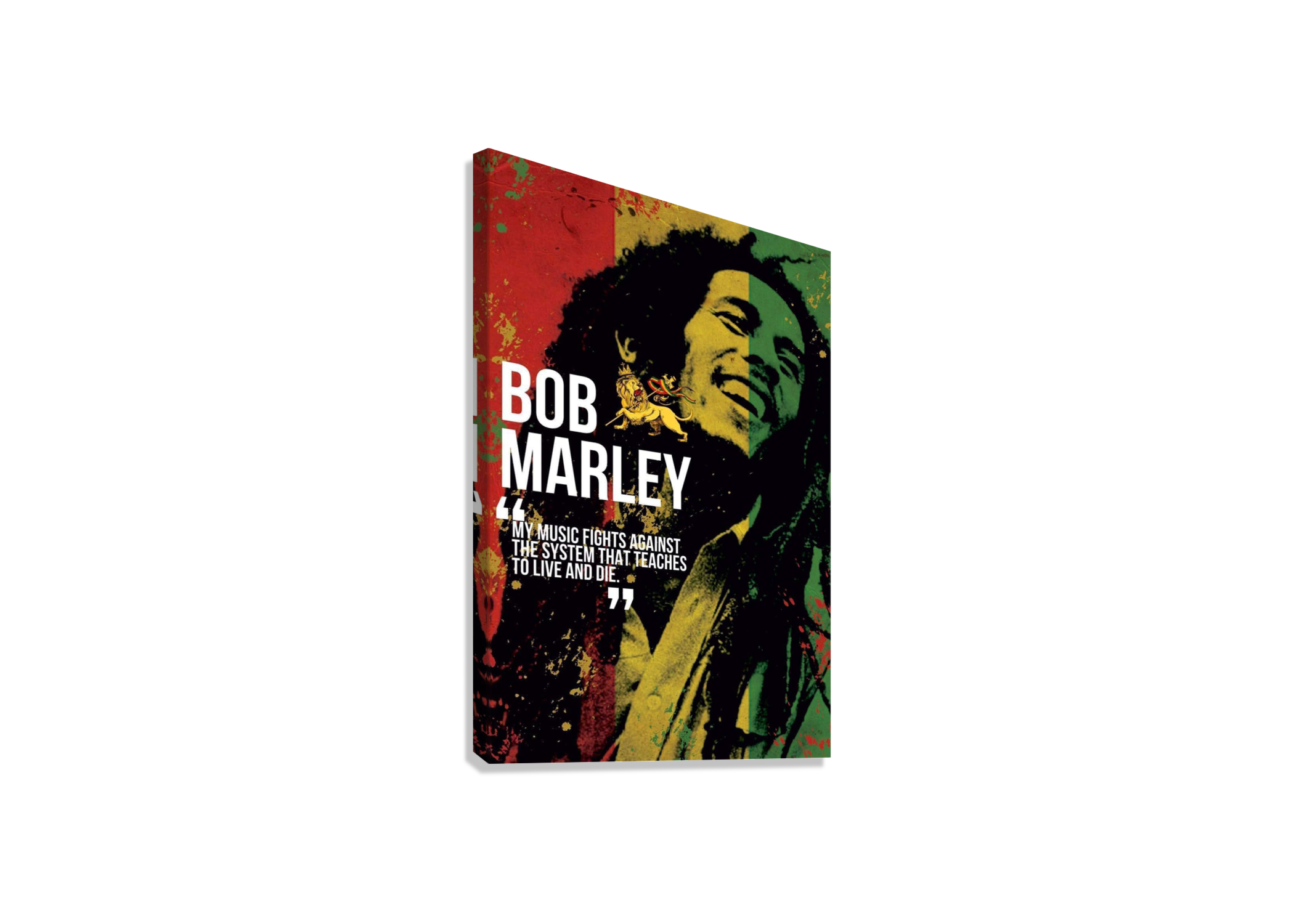 BOB MARLEY CANVAS POSTER