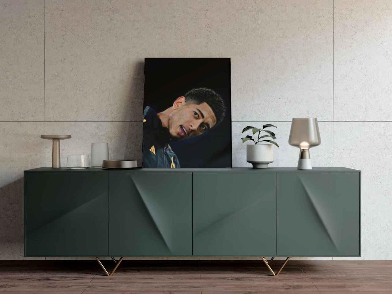 JUDE BELLIGNHAM CANVAS POSTER