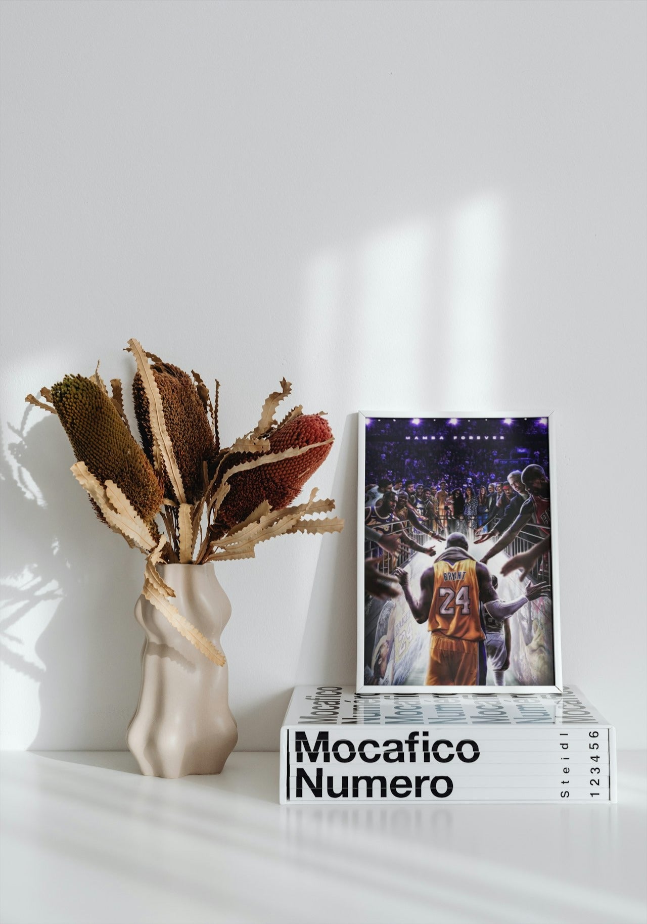 KOBE BRYANT MAMBA MENTALITY CANVAS POSTER