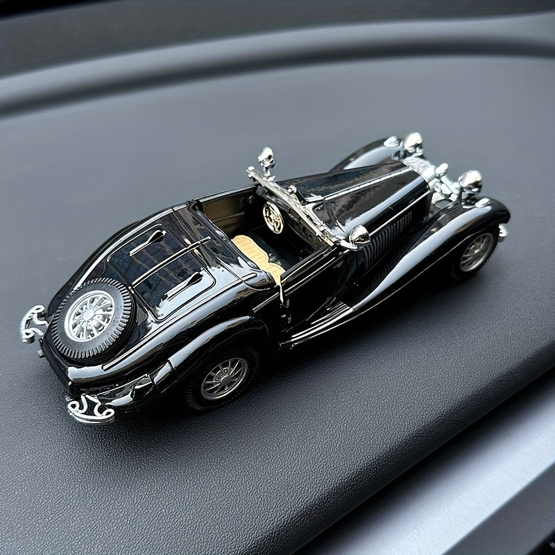 Tnessential Simulation 1:28 Alloy Retro Car Ornaments Artwork 3D Decor