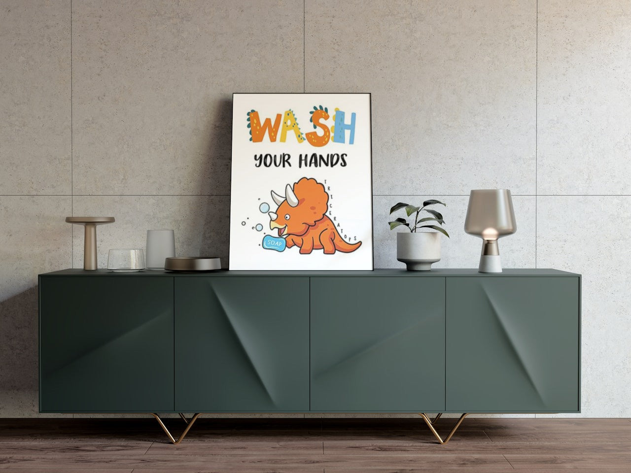 KIDS NURCERY CANVAS POSTER