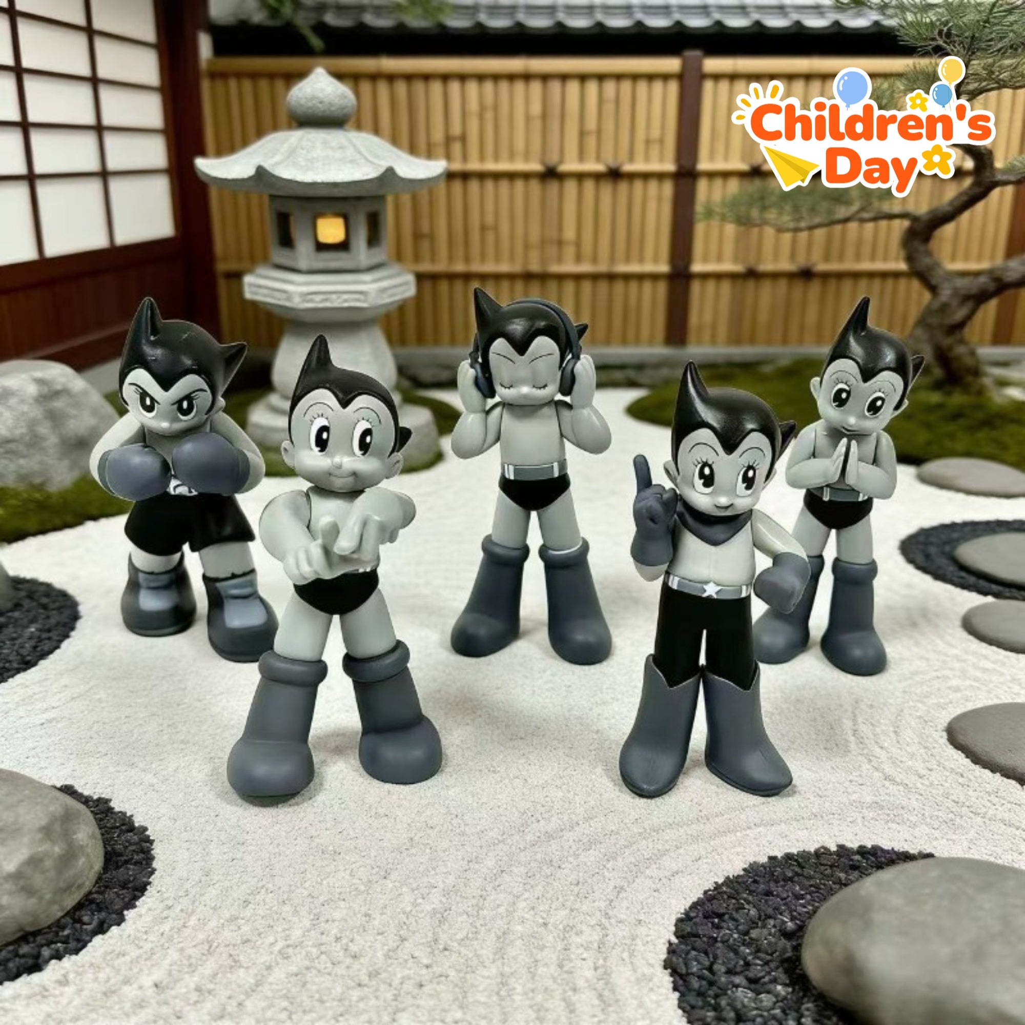 Tnessential Vintage Anime Figure 3D Decor