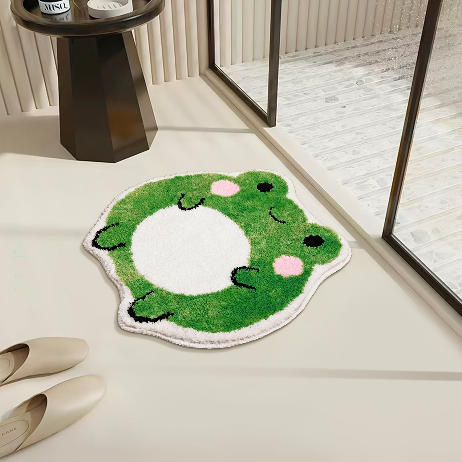 GREEN FROG RUG view 4