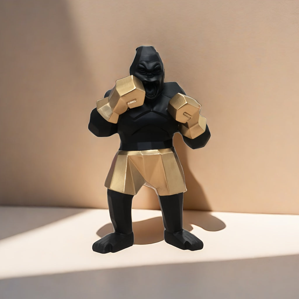 Tnessential Creative Gorilla Figurine 3D Decor