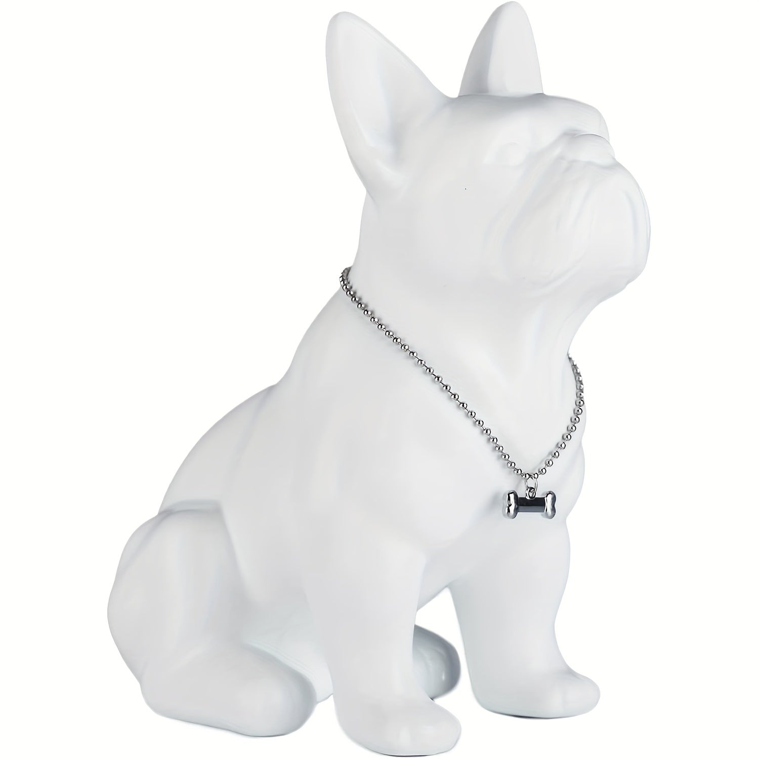 Tnessential Resin Bulldog Statues 3D Decor