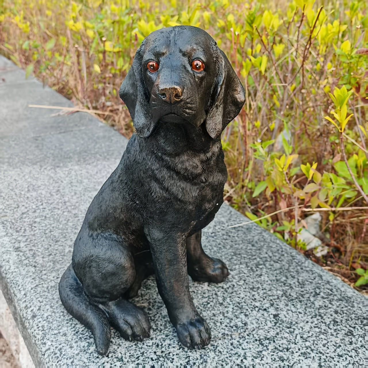 Tnessential Large English Foxhound Statue 3D Decor