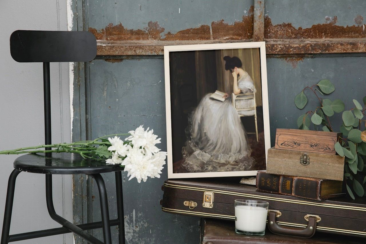 ELEGANT ARTISTIC PAINTING CANVAS POSTER