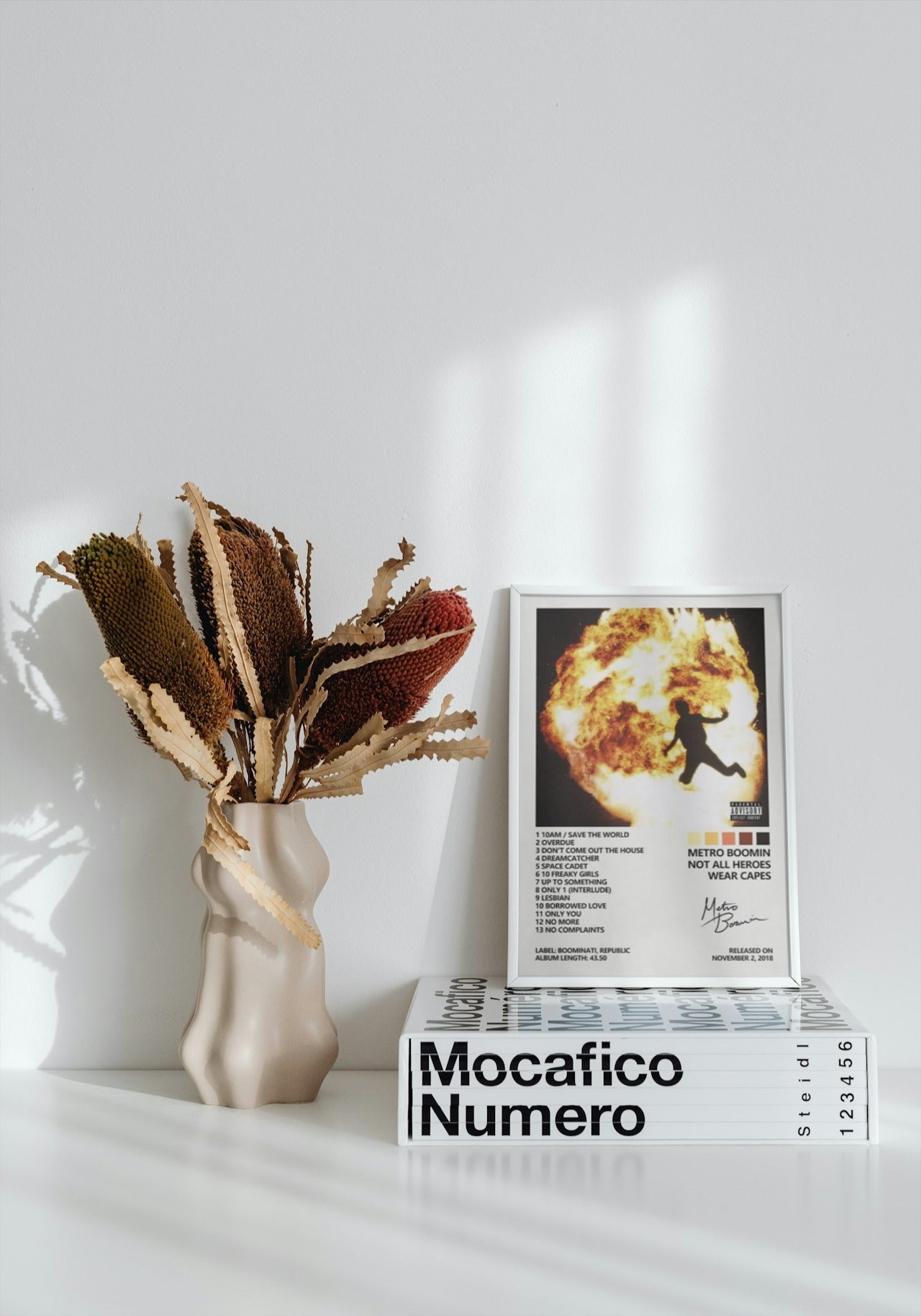 METRO BOOMIN " NOT ALL HEROES WEAR CAPES " CANVAS POSTER