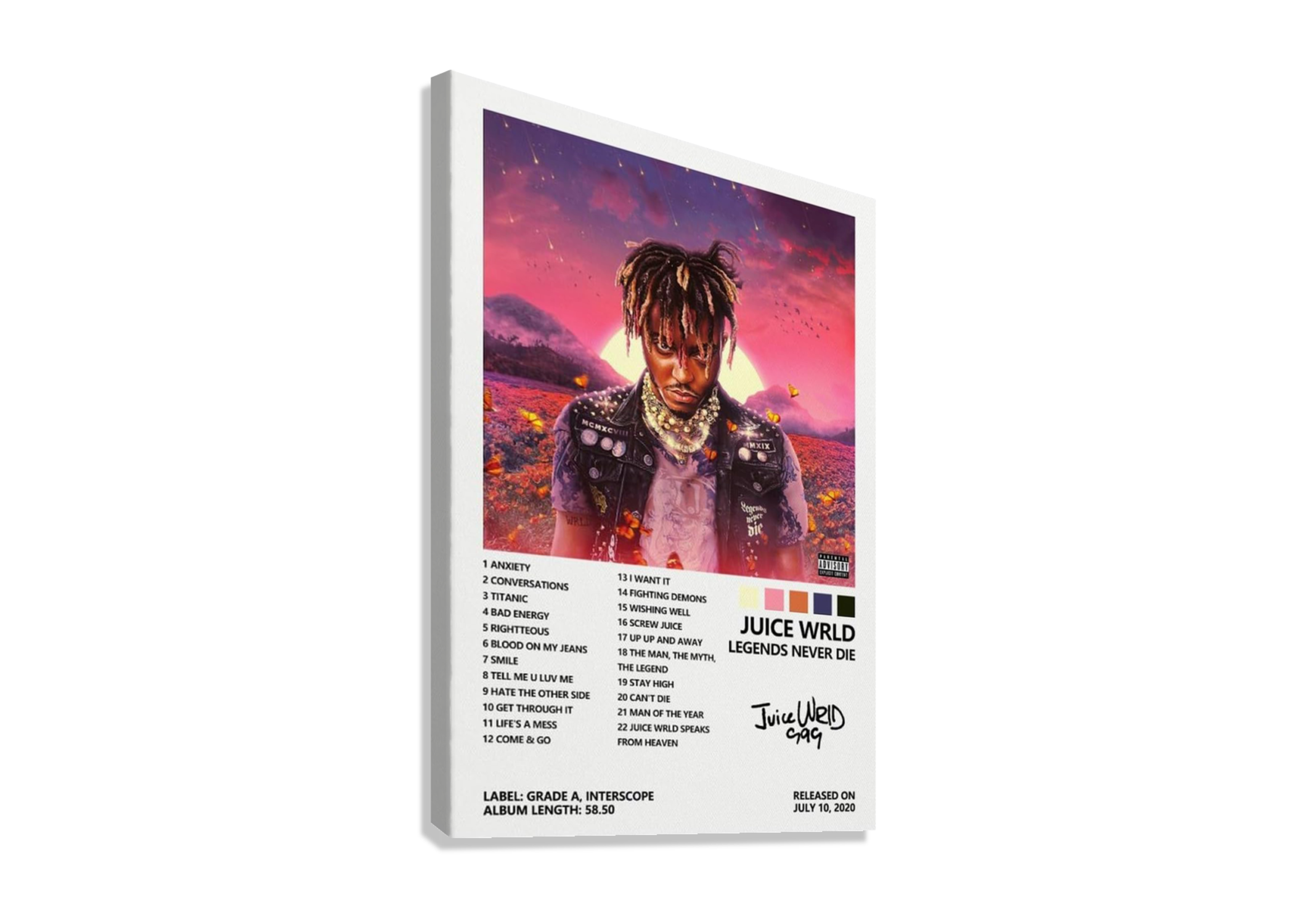 JUICE WRLD "LEGENDS NEVER DIE "