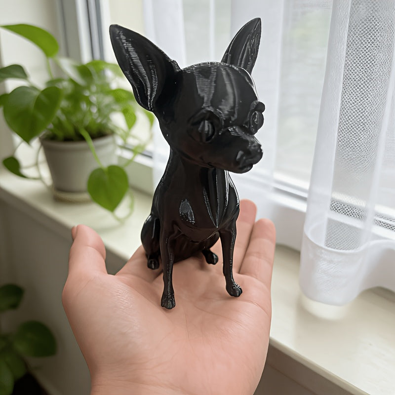 Tnessential Printed Plastic Gigi Dog Ornament 3D Decor