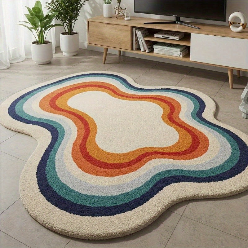 BLUE IRREGULAR 2 RUG view 2