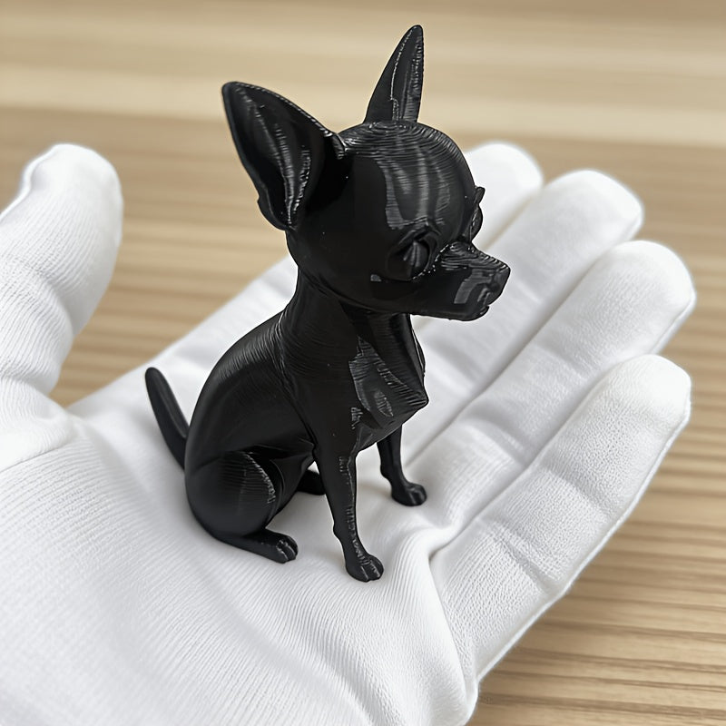Tnessential Printed Plastic Gigi Dog Ornament 3D Decor