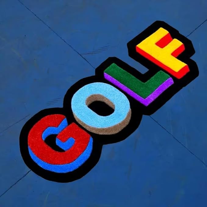 FUNNY GOLF RUG