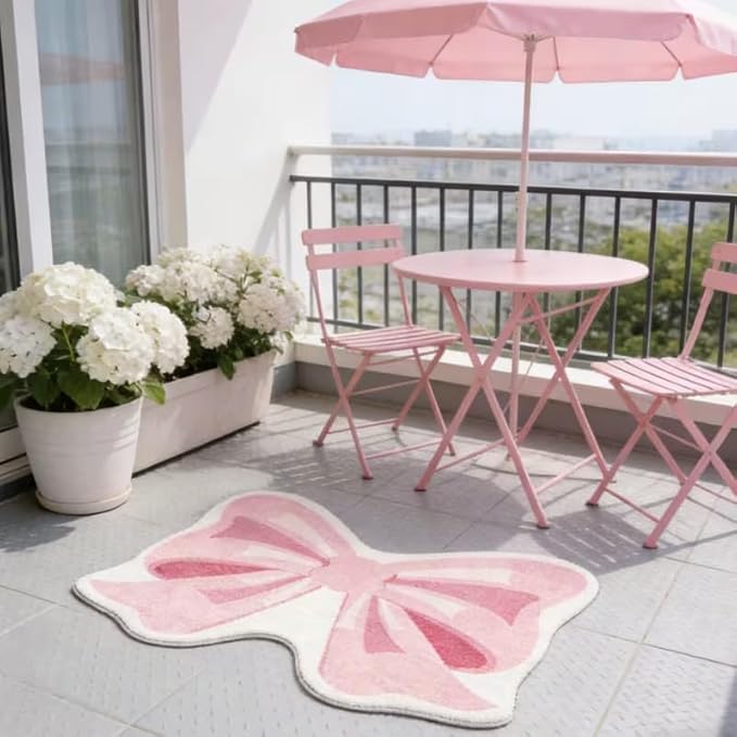 PINK BOW RUG