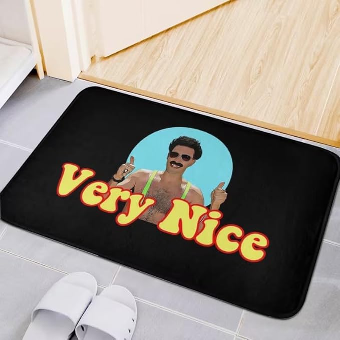 FUNNY BORAT VERY NICE RUG