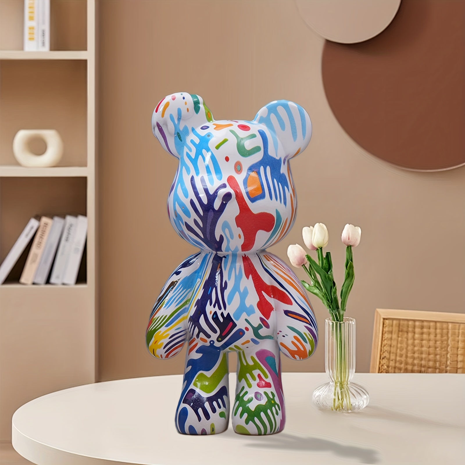 Tnessential Cute Honey-ear Bear Figurine 3D Decor