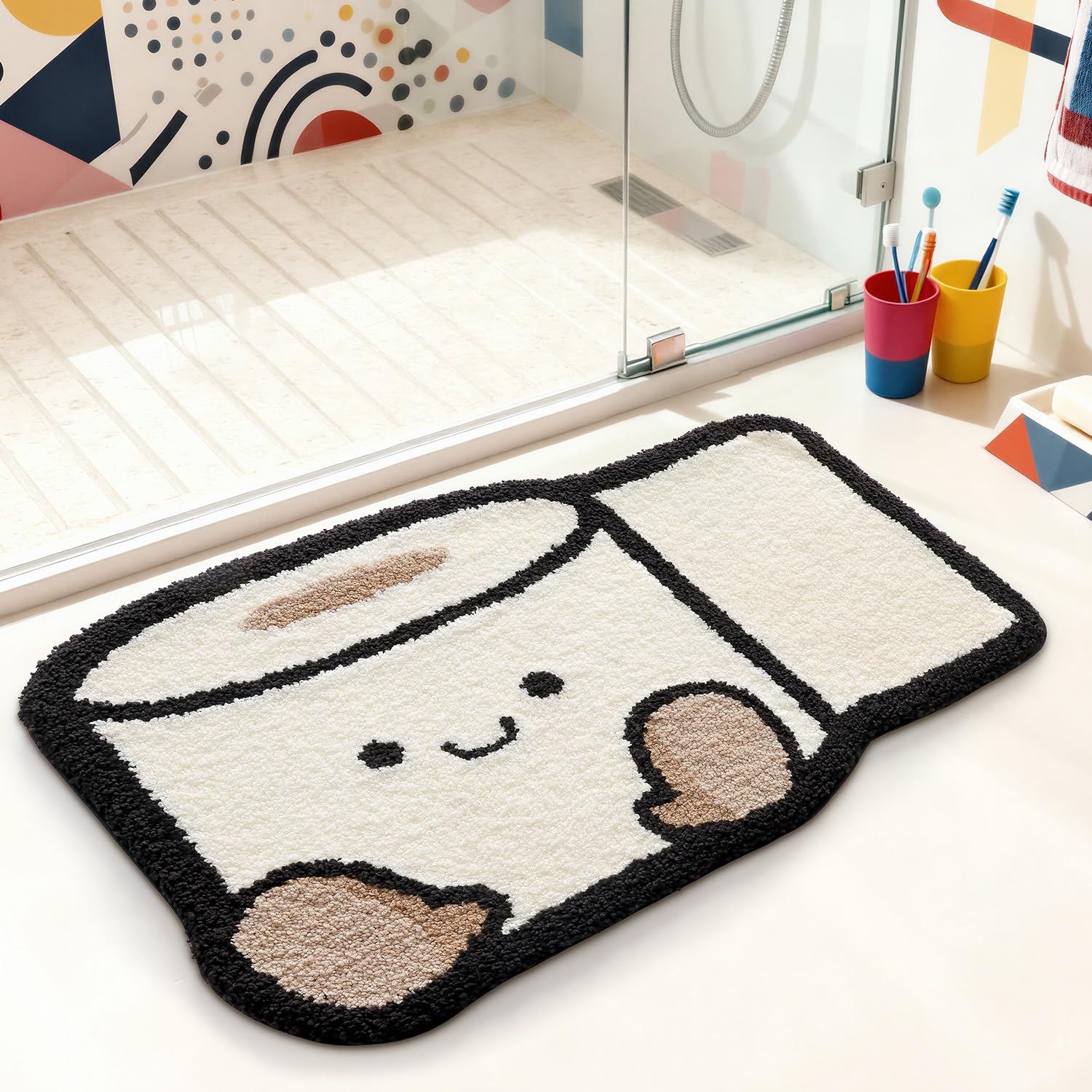 ADORABLE BATHROOM RUG view 4