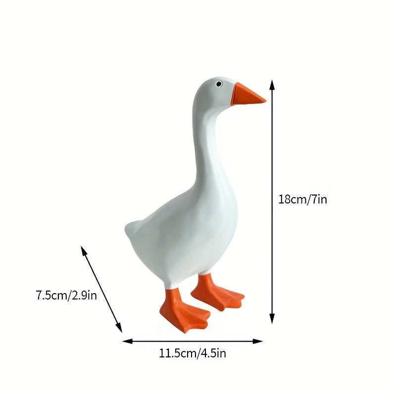 Tnessential Magnetic Goose Key Is Chain Sculpture 3D Decor