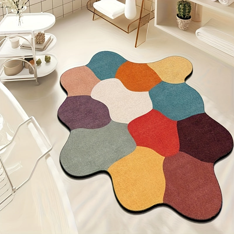 CREAM IRREGULAR 20 RUG view 3