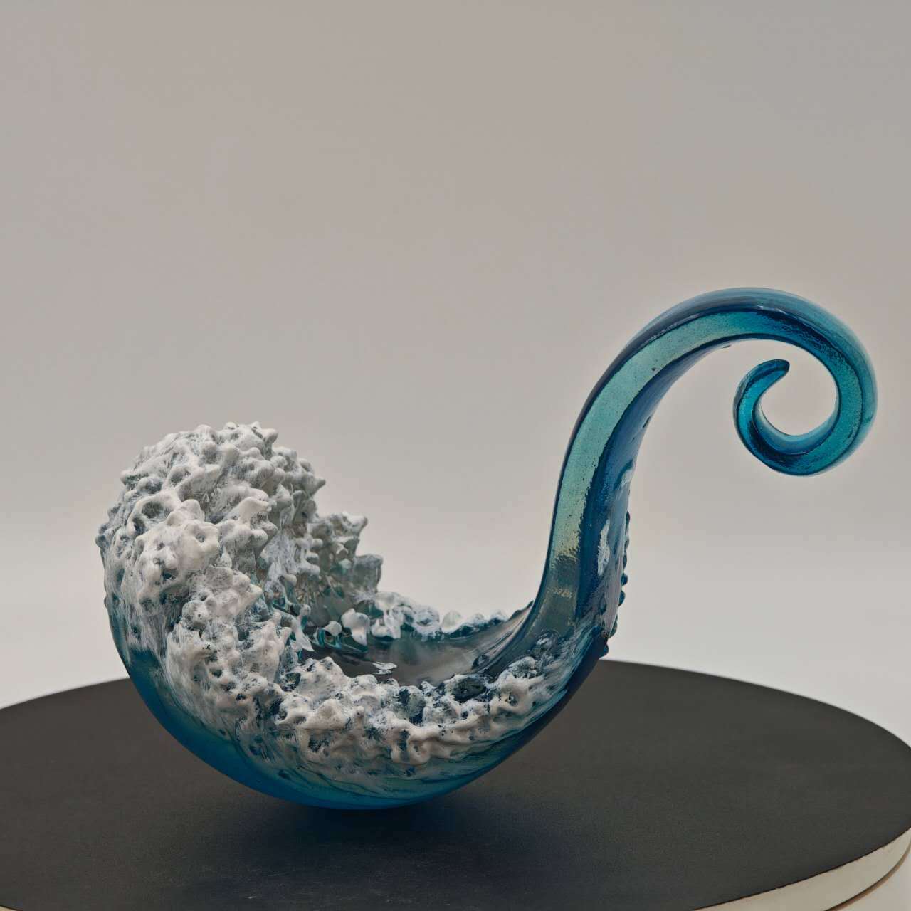 Tnessential Summer Tumbling Waves Resin Ornament 3D Decor