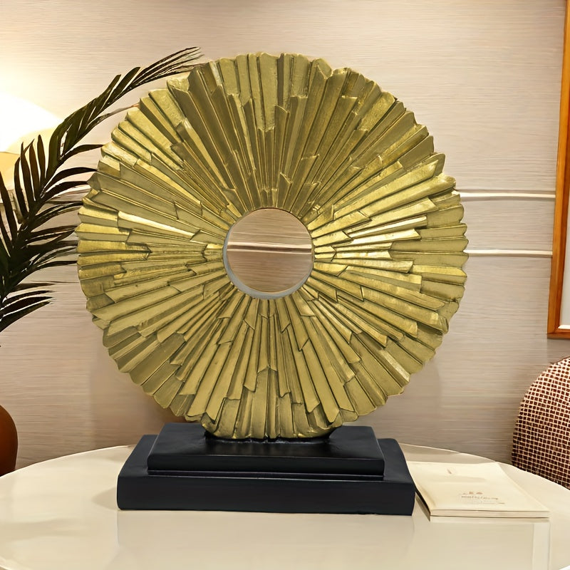 Tnessential Sunflower Resin Sculpture 3D Decor