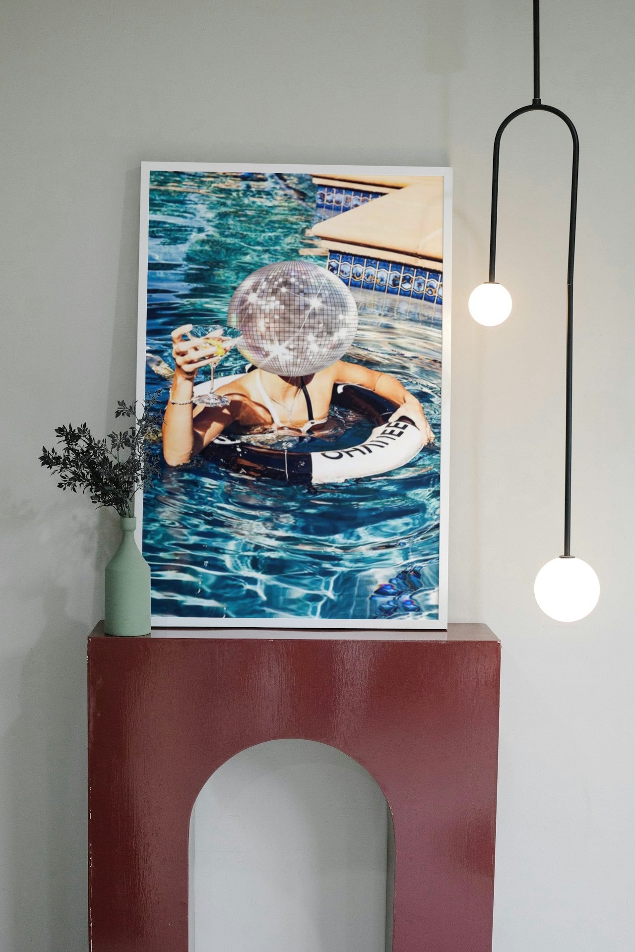 FUNNY AESTHETIC DISCO CANVAS POSTER