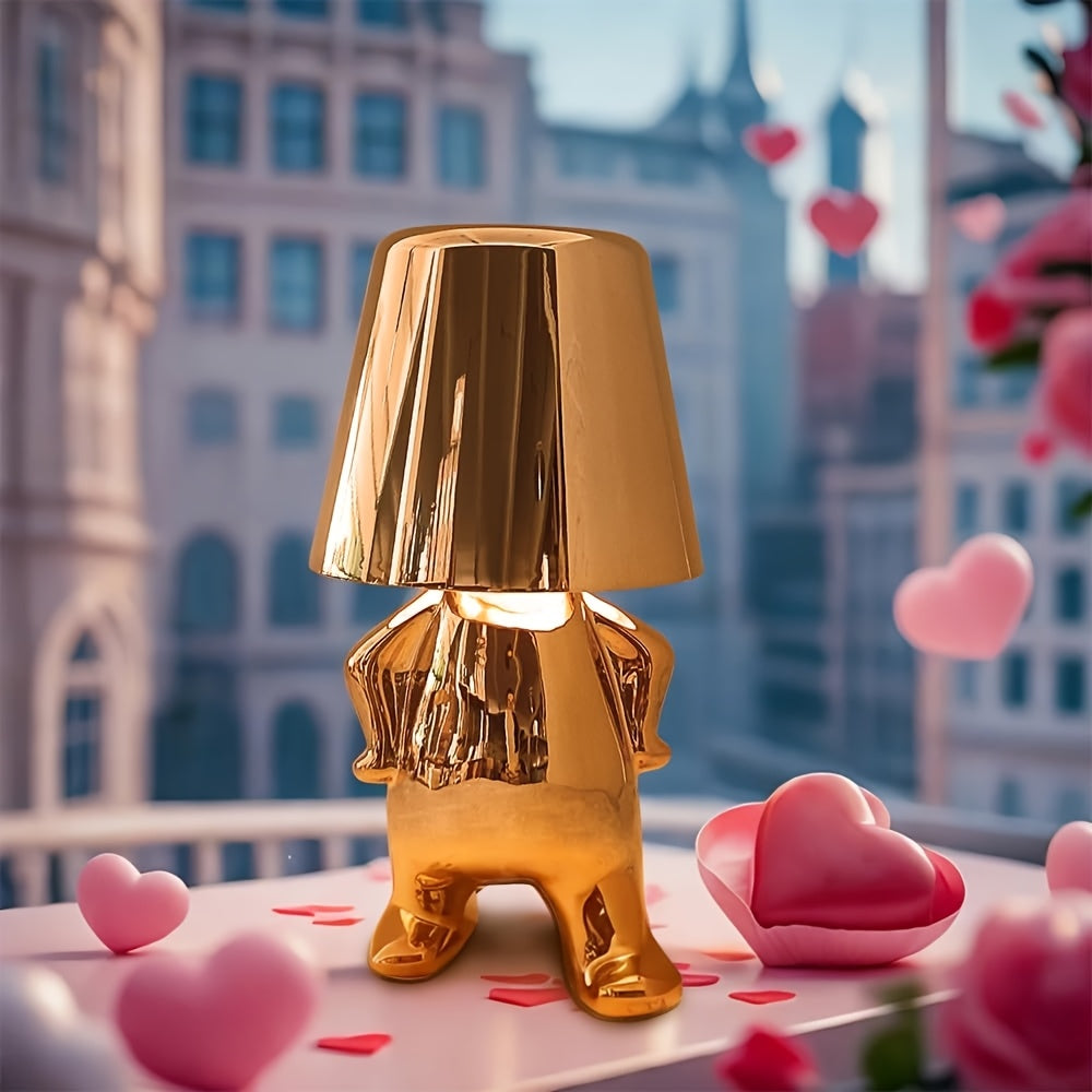 Tnessential Thinker Statue LED Night 3D Decor