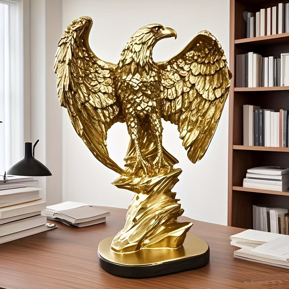 Tnessential Collectible Figurines Condor Statue Home Study or 3D Decor