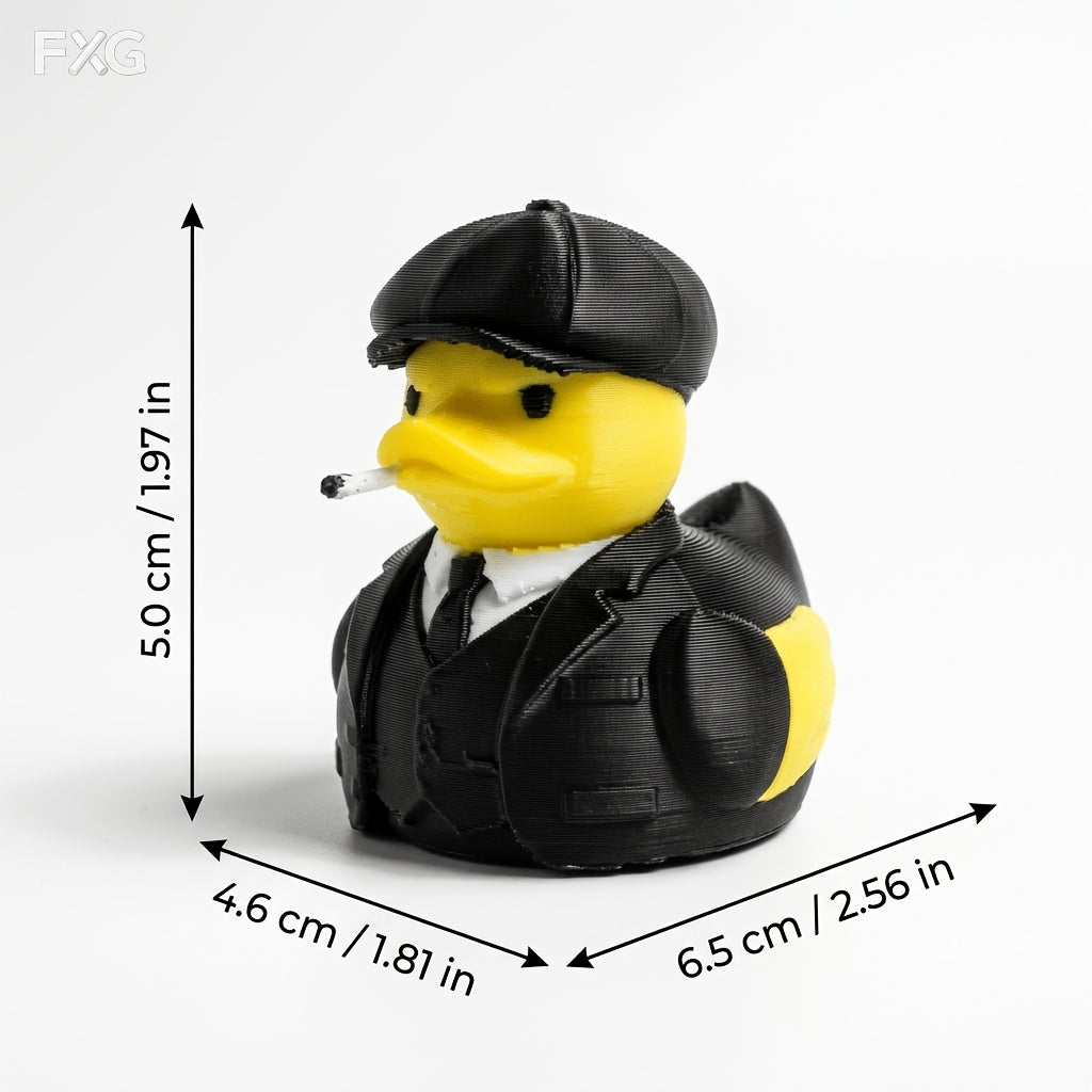 Tnessential British Suit Duck Decorative Ornament 3D Decor