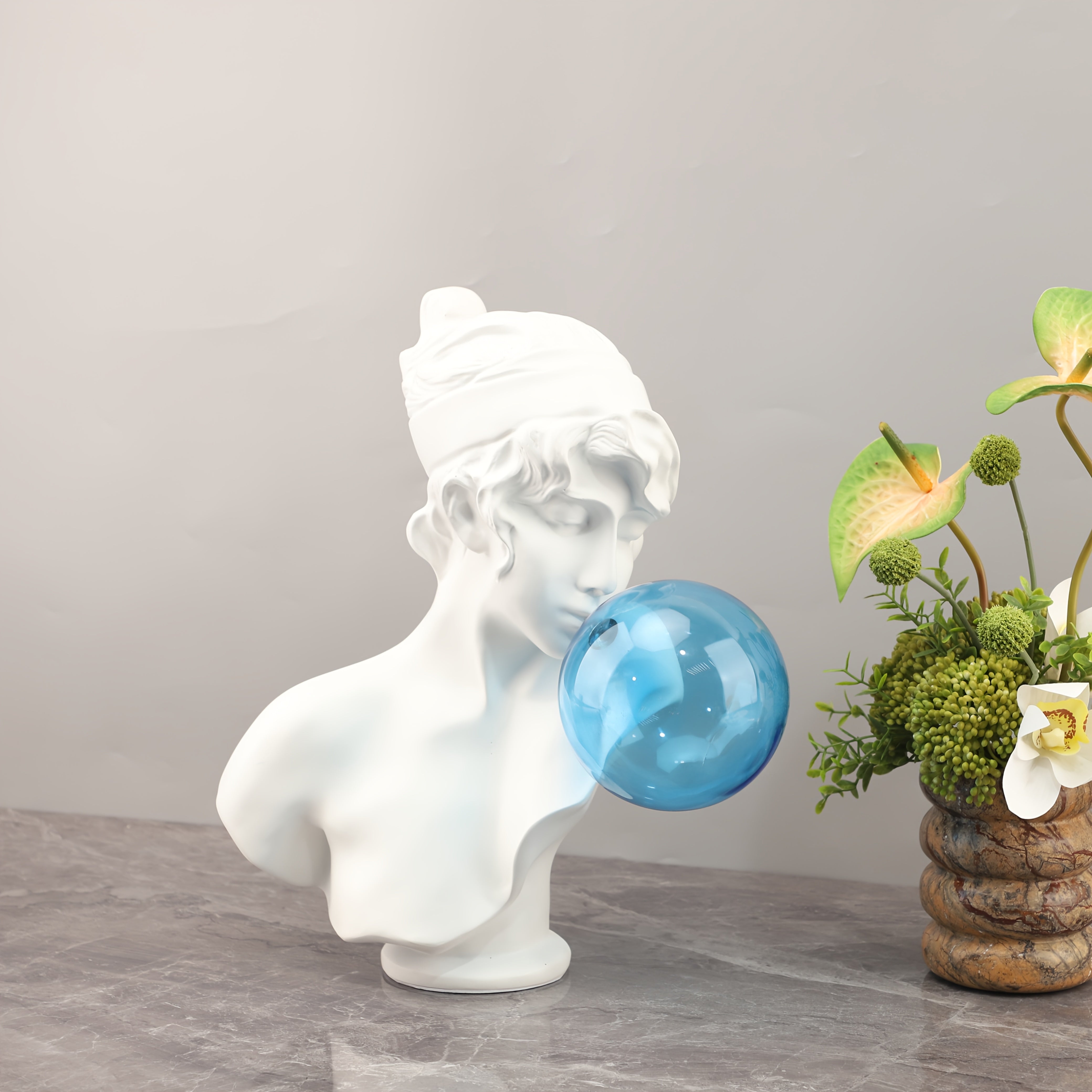 Tnessential Elegant Goddess Statue 3D Decor