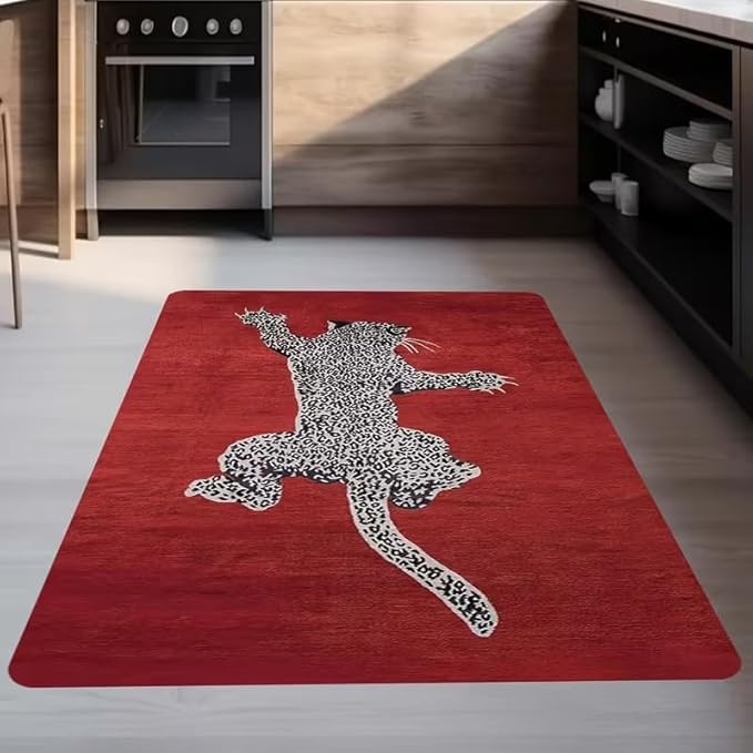 RED TIGER RUG