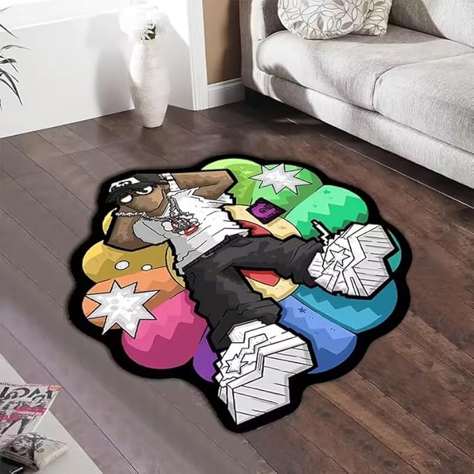 FUNNY CARTOON CHARECTER RUG