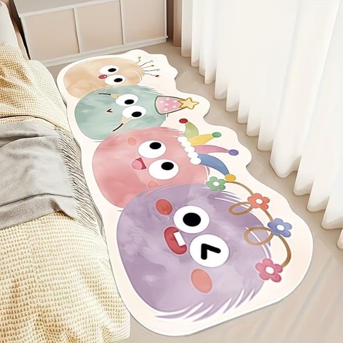 CUTE CARTOON MONSTERS RUG