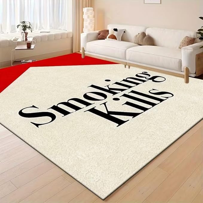 SMOKING KILLS RUG