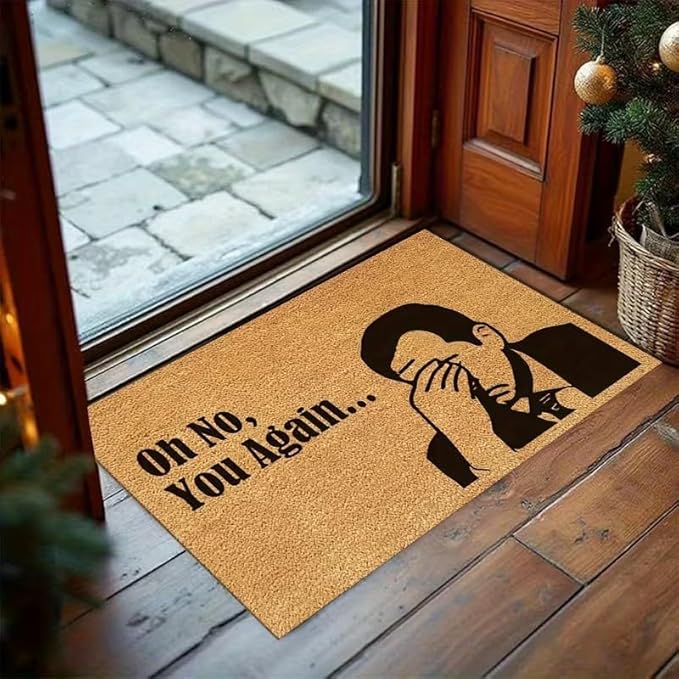 FUNNY AESTHETIC WELCOME MAT