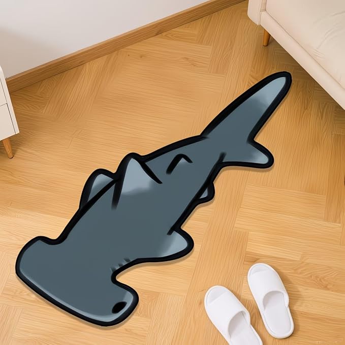 CARTOON SHARK RUG