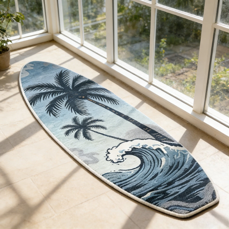 PINK SURFBOARD 3 RUG view 4