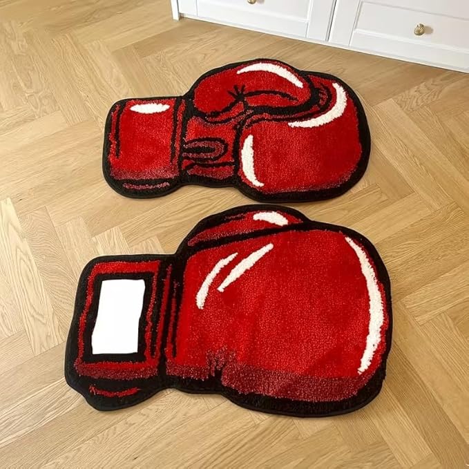 Boxing Gloves Tufted Rugs