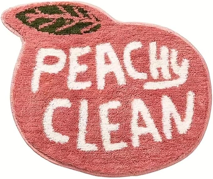 CUTE PEACH SHAPE RUG
