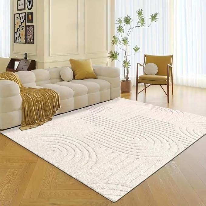AESTHETIC BEIGE RUG