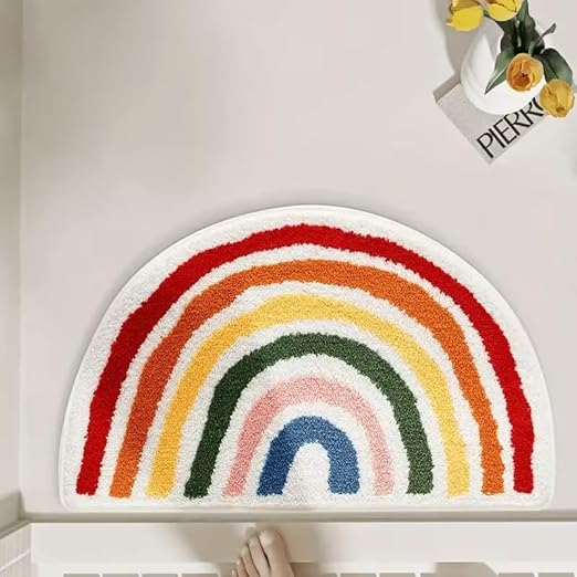 CUTE RAINBOW RUG
