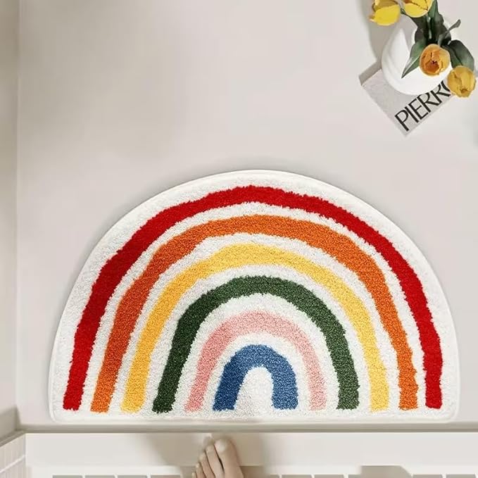 CUTE RAINBOW RUG
