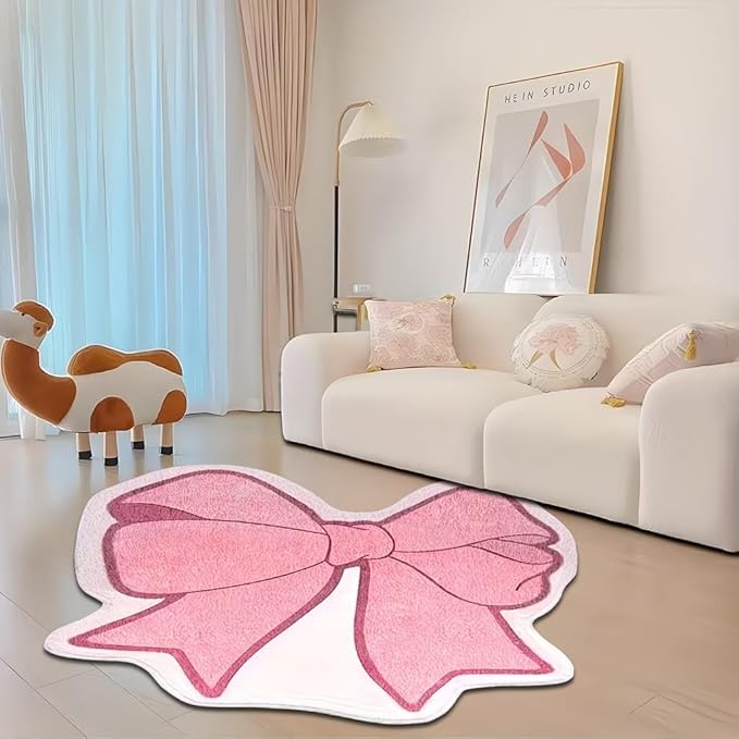 PINK BOW RUG