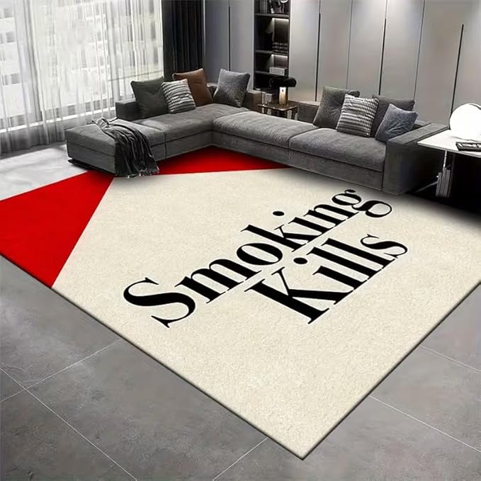 SMOKING KILLS RUG