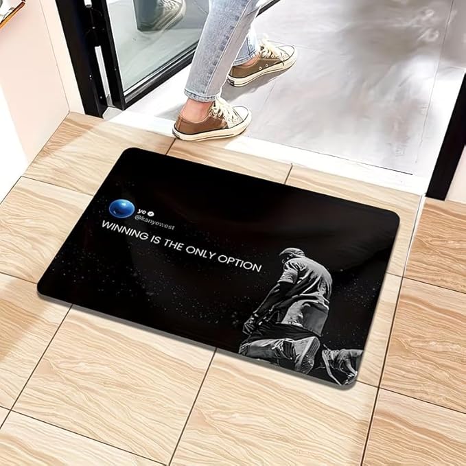 COOL KANYE WEST "Winning Is The Only Option" RUG