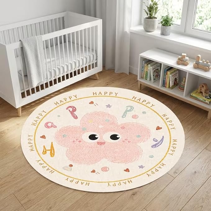 HAPPY PINK FACE RUG