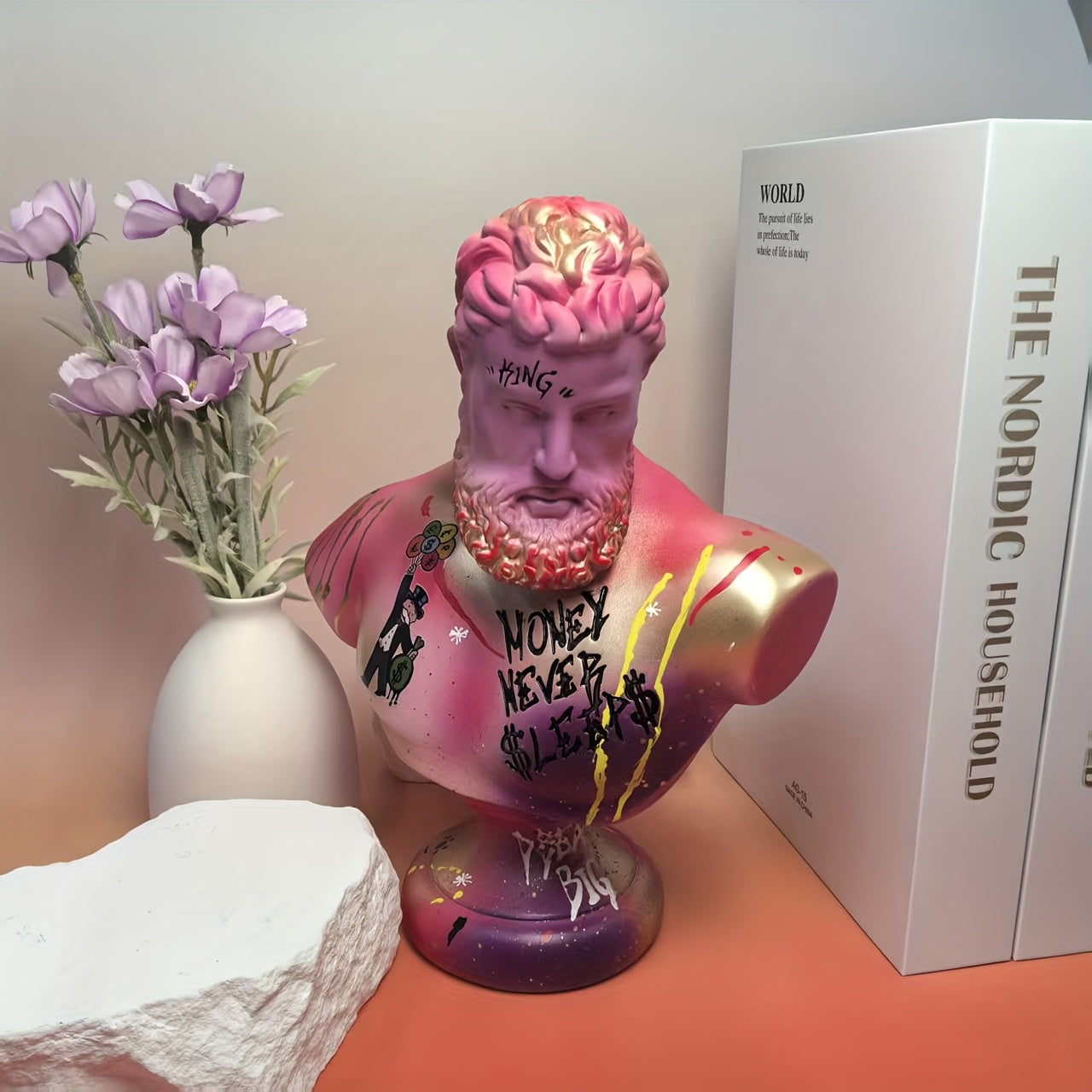 Tnessential Hercules Creative Statue 3D Decor