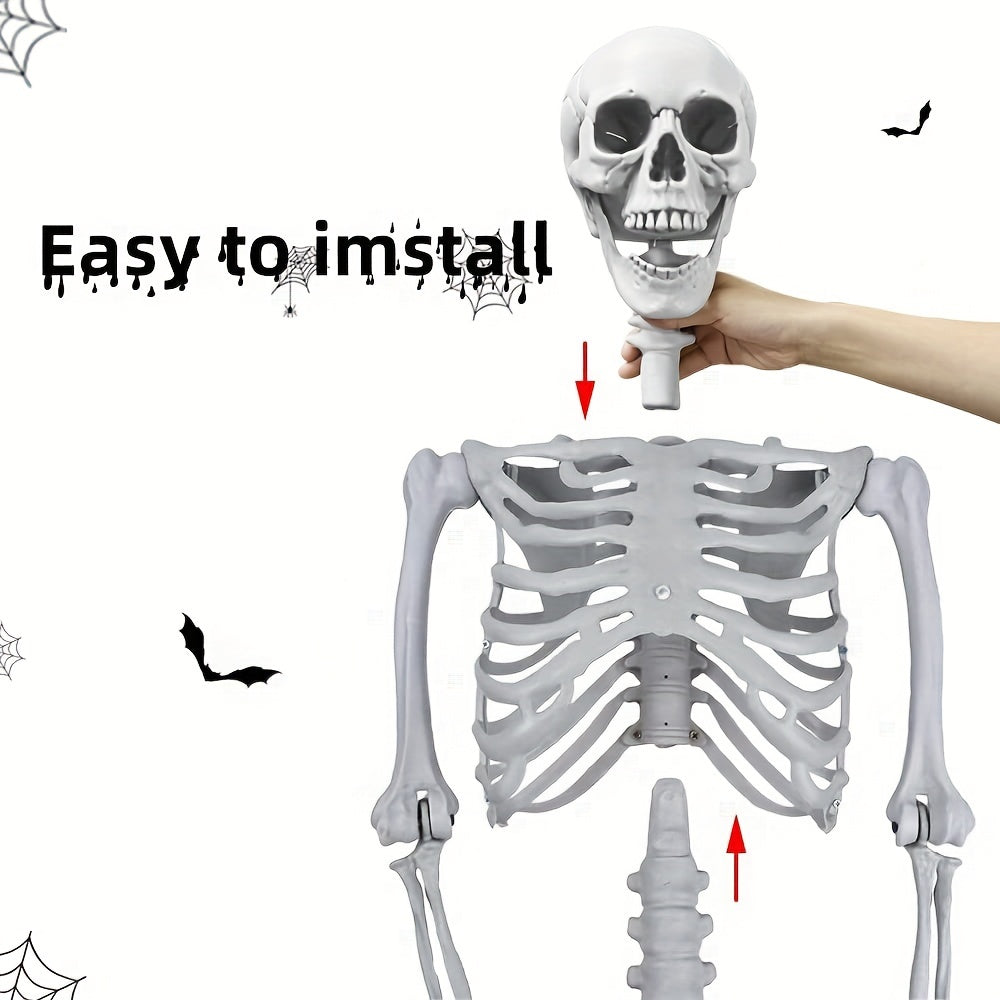 Tnessential Oversized Halloween Skull Skeleton 3D Decor
